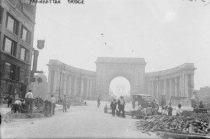 Manhattan Bridge Archway and Colonnade 1915