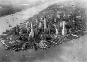 Downtown Manhattan 1931