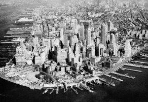 Downtown Manhattan 1950