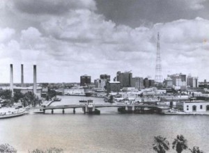 Downtown Tampa, Florida, US, 1956